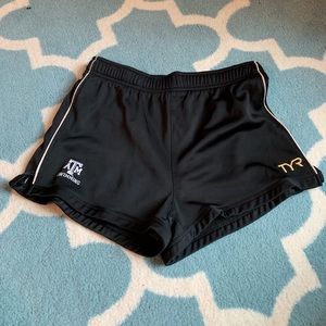 TYR black athletic shorts